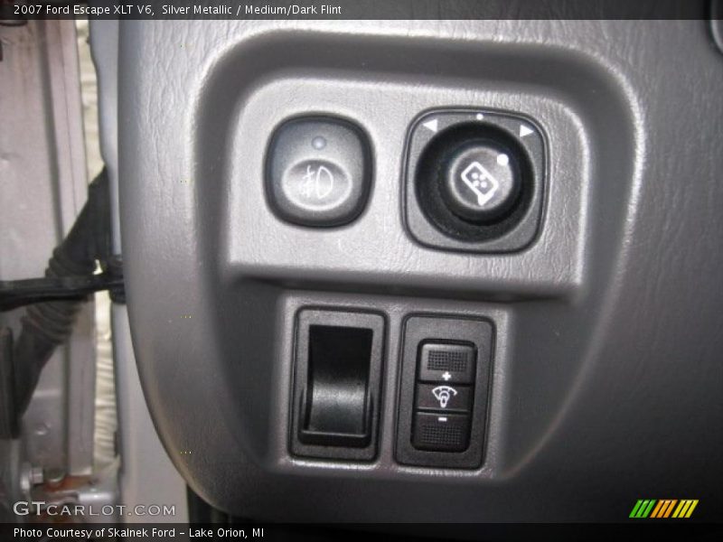 Silver Metallic / Medium/Dark Flint 2007 Ford Escape XLT V6