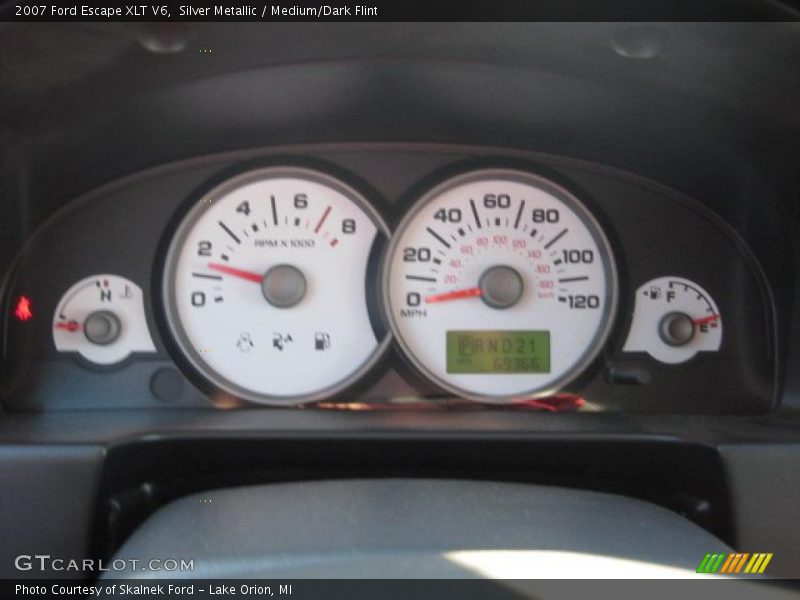 Silver Metallic / Medium/Dark Flint 2007 Ford Escape XLT V6