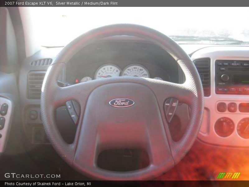 Silver Metallic / Medium/Dark Flint 2007 Ford Escape XLT V6