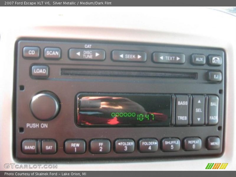 Silver Metallic / Medium/Dark Flint 2007 Ford Escape XLT V6