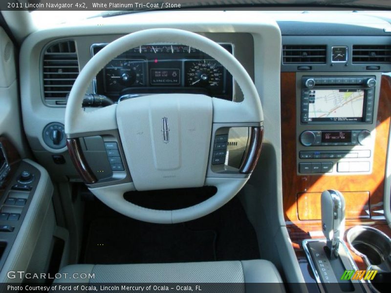 Dashboard of 2011 Navigator 4x2