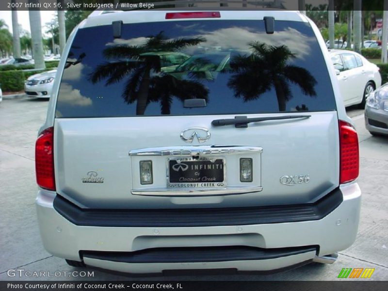 Silver Indulgence / Willow Beige 2007 Infiniti QX 56