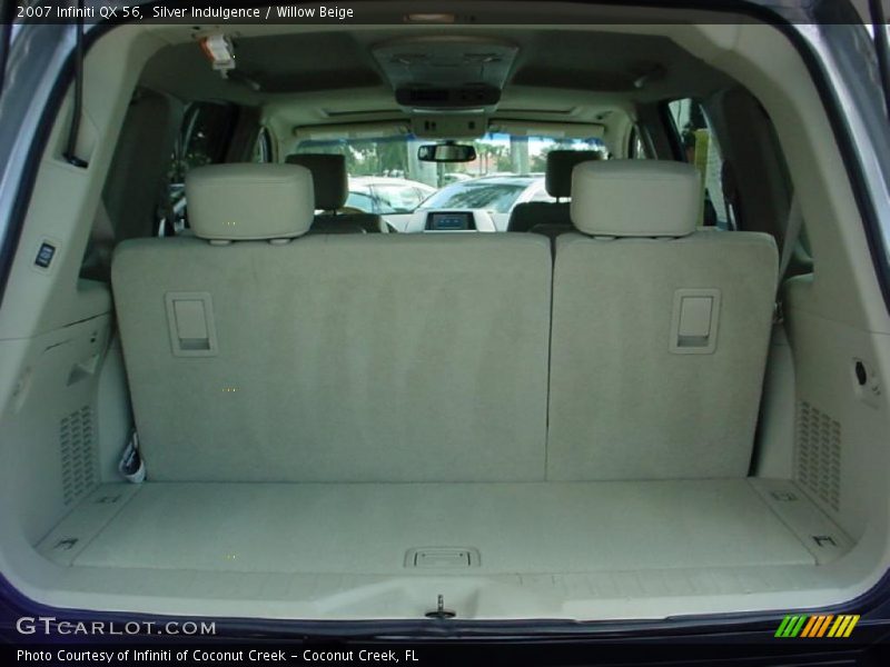 Silver Indulgence / Willow Beige 2007 Infiniti QX 56