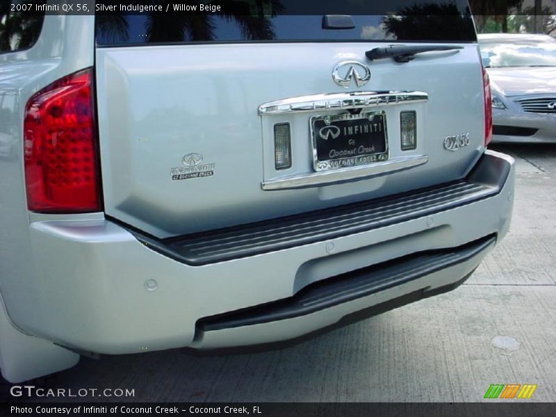 Silver Indulgence / Willow Beige 2007 Infiniti QX 56