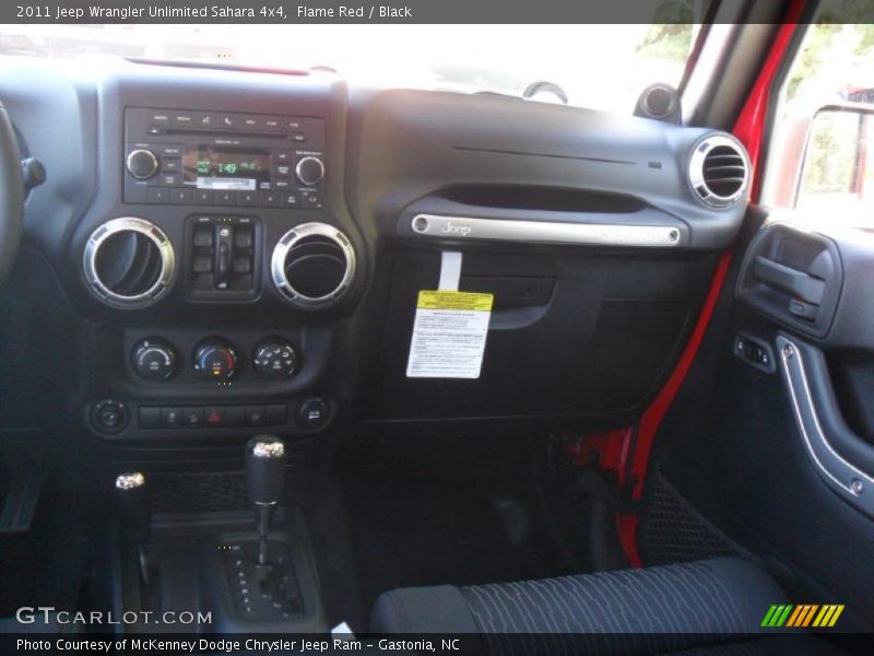 Flame Red / Black 2011 Jeep Wrangler Unlimited Sahara 4x4