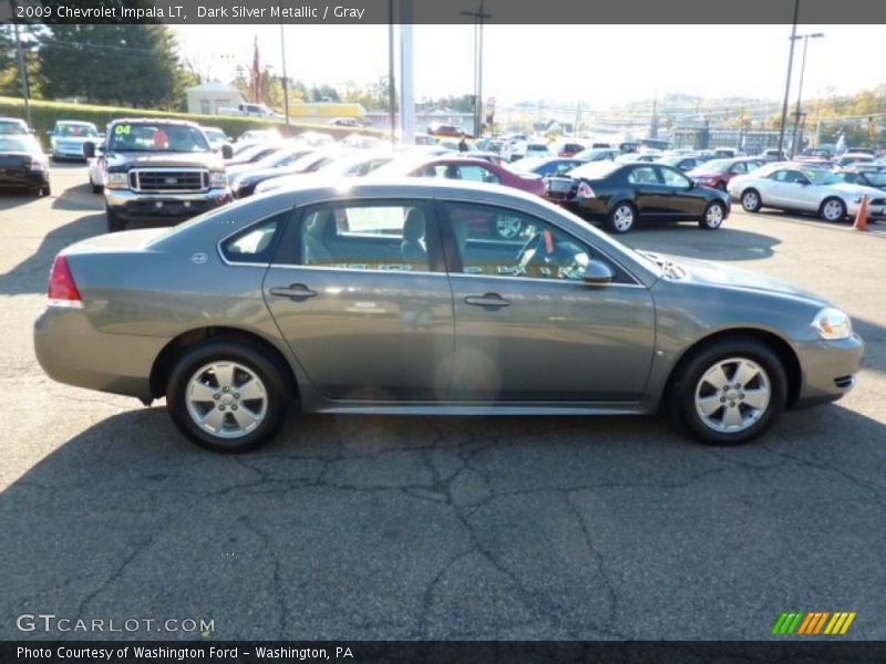 Dark Silver Metallic / Gray 2009 Chevrolet Impala LT