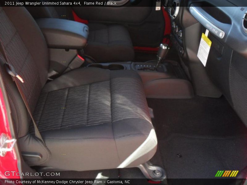 Flame Red / Black 2011 Jeep Wrangler Unlimited Sahara 4x4