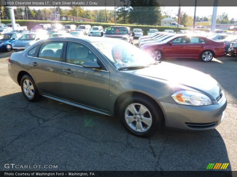 Dark Silver Metallic / Gray 2009 Chevrolet Impala LT