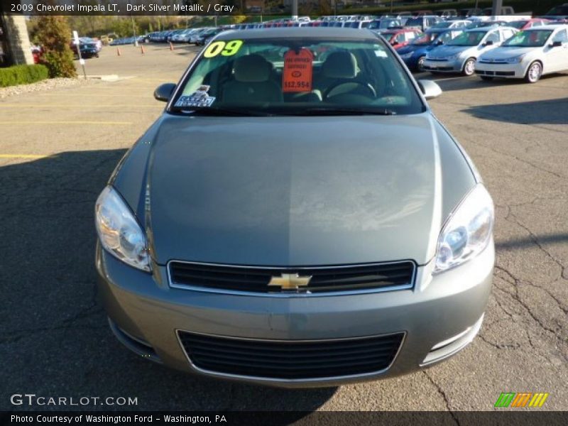 Dark Silver Metallic / Gray 2009 Chevrolet Impala LT