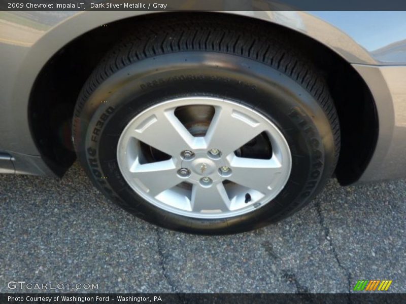 Dark Silver Metallic / Gray 2009 Chevrolet Impala LT