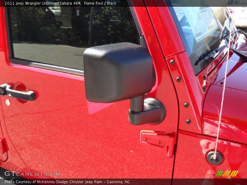 Flame Red / Black 2011 Jeep Wrangler Unlimited Sahara 4x4