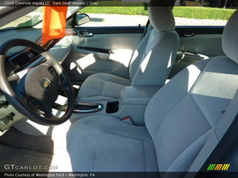 Dark Silver Metallic / Gray 2009 Chevrolet Impala LT