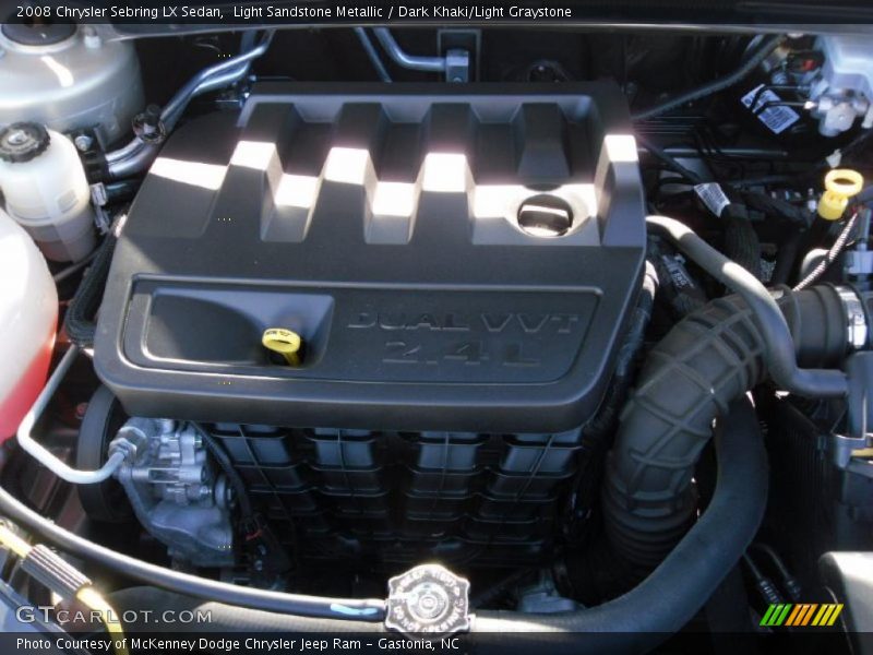 Light Sandstone Metallic / Dark Khaki/Light Graystone 2008 Chrysler Sebring LX Sedan