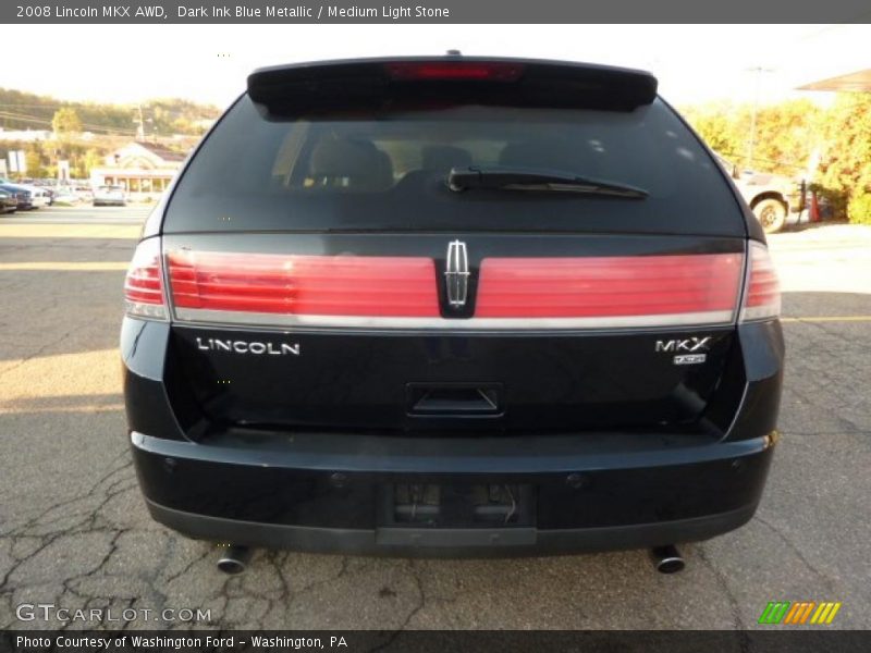 Dark Ink Blue Metallic / Medium Light Stone 2008 Lincoln MKX AWD