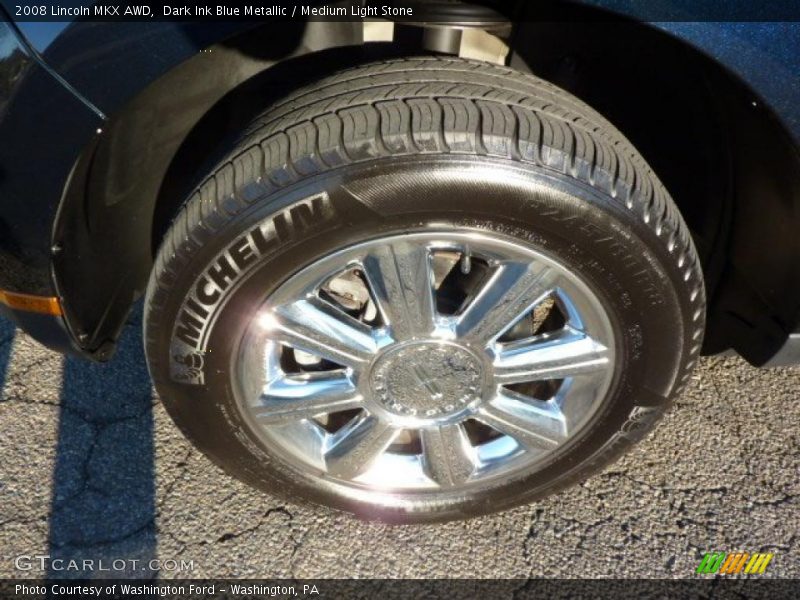 Dark Ink Blue Metallic / Medium Light Stone 2008 Lincoln MKX AWD