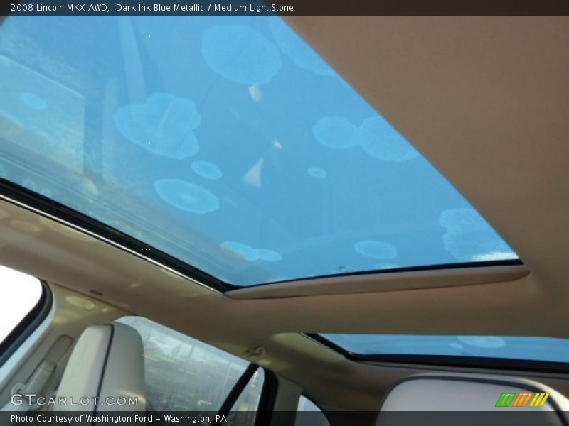 Dark Ink Blue Metallic / Medium Light Stone 2008 Lincoln MKX AWD