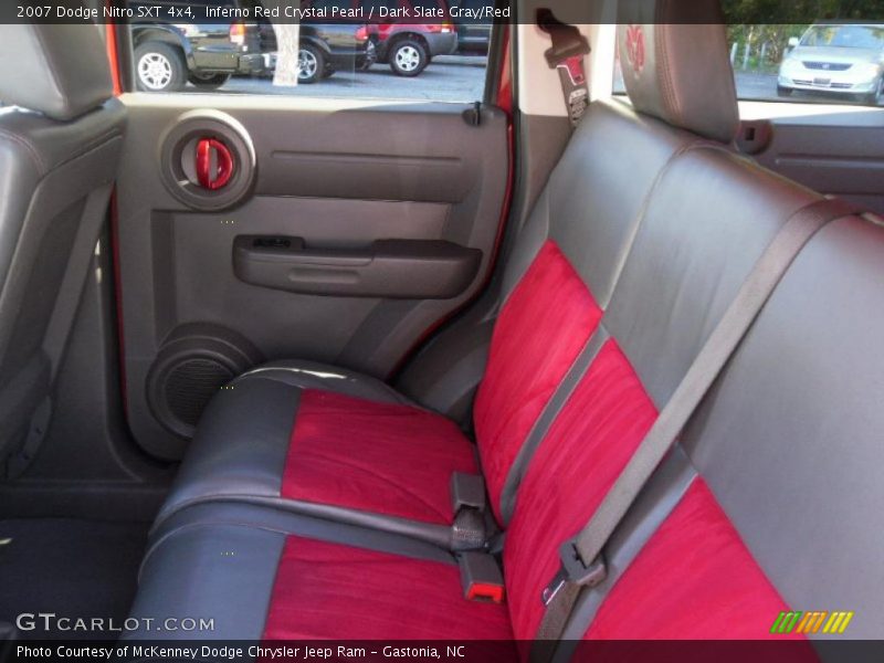 Inferno Red Crystal Pearl / Dark Slate Gray/Red 2007 Dodge Nitro SXT 4x4