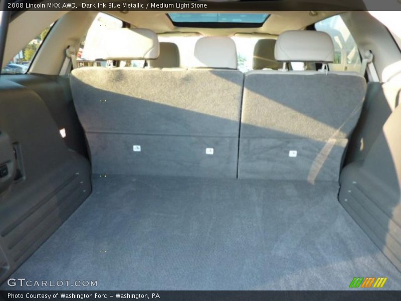 Dark Ink Blue Metallic / Medium Light Stone 2008 Lincoln MKX AWD