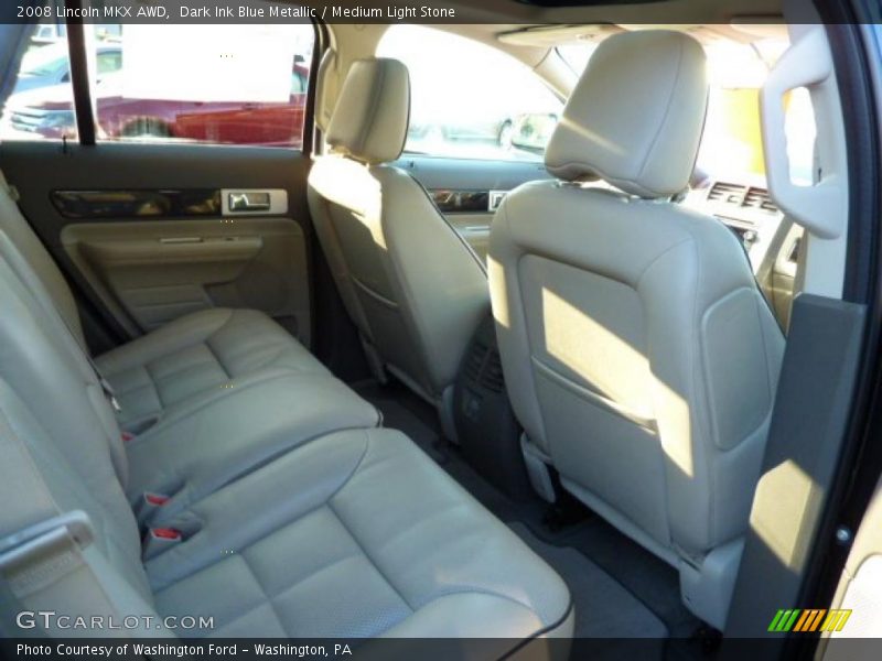 Dark Ink Blue Metallic / Medium Light Stone 2008 Lincoln MKX AWD