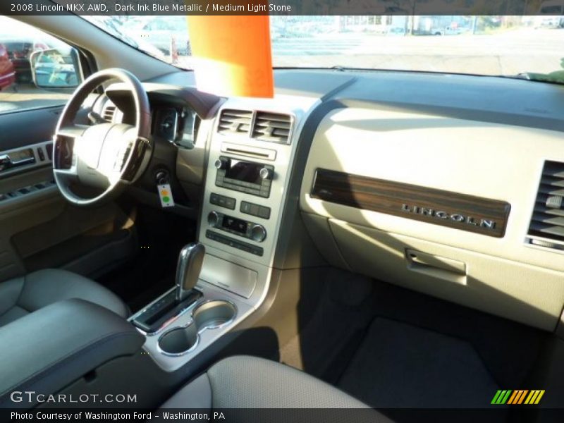 Dark Ink Blue Metallic / Medium Light Stone 2008 Lincoln MKX AWD