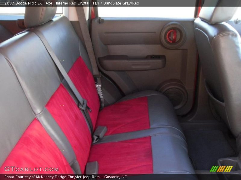 Inferno Red Crystal Pearl / Dark Slate Gray/Red 2007 Dodge Nitro SXT 4x4