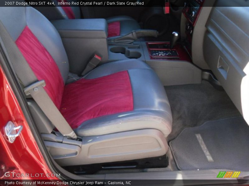 Inferno Red Crystal Pearl / Dark Slate Gray/Red 2007 Dodge Nitro SXT 4x4