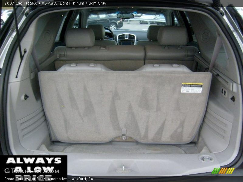 Light Platinum / Light Gray 2007 Cadillac SRX 4 V6 AWD