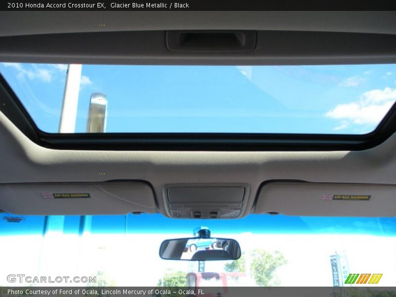 Sunroof of 2010 Accord Crosstour EX