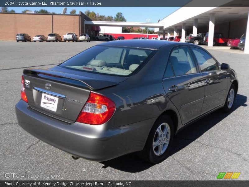 Phantom Gray Pearl / Taupe 2004 Toyota Camry LE