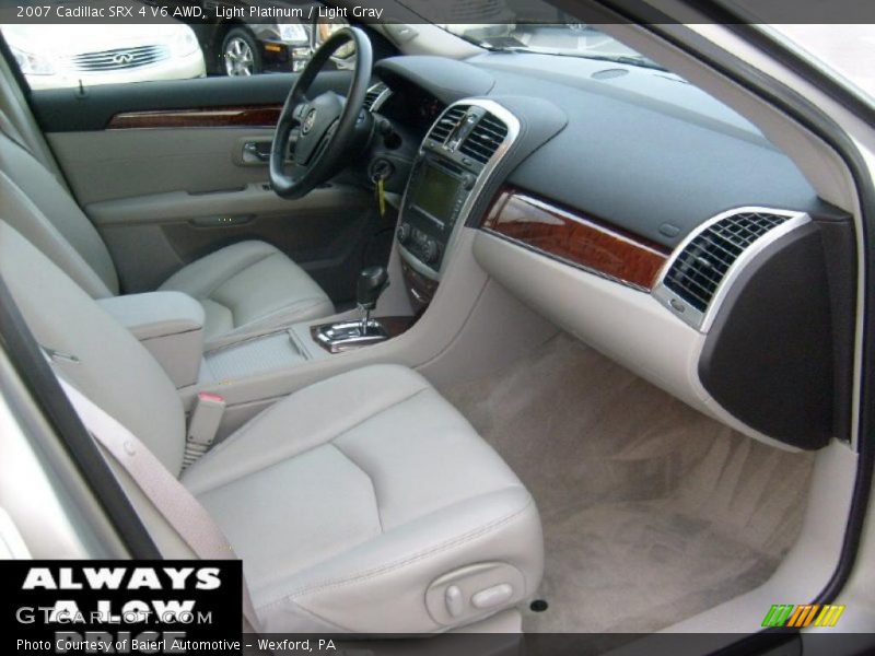 Light Platinum / Light Gray 2007 Cadillac SRX 4 V6 AWD