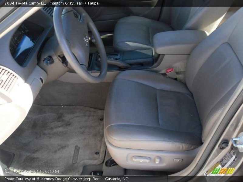 Phantom Gray Pearl / Taupe 2004 Toyota Camry LE