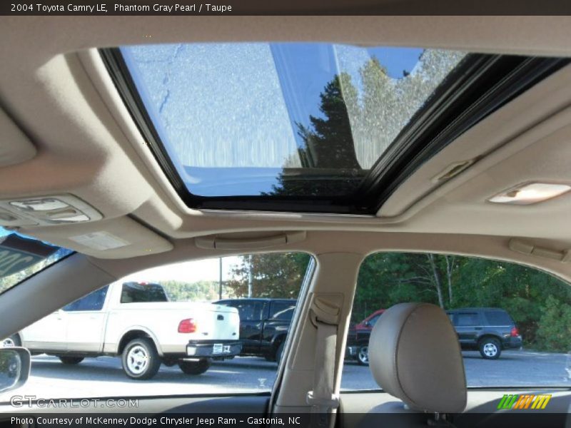 Phantom Gray Pearl / Taupe 2004 Toyota Camry LE