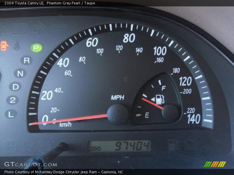 Phantom Gray Pearl / Taupe 2004 Toyota Camry LE