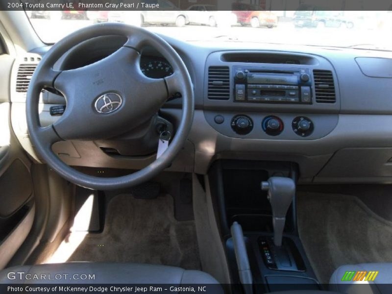 Phantom Gray Pearl / Taupe 2004 Toyota Camry LE