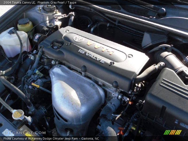 Phantom Gray Pearl / Taupe 2004 Toyota Camry LE