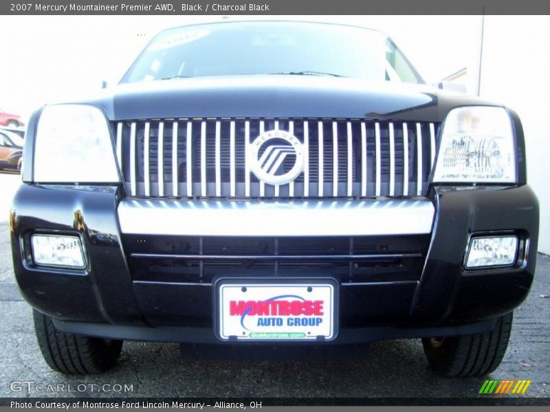 Black / Charcoal Black 2007 Mercury Mountaineer Premier AWD