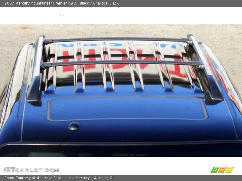 Black / Charcoal Black 2007 Mercury Mountaineer Premier AWD