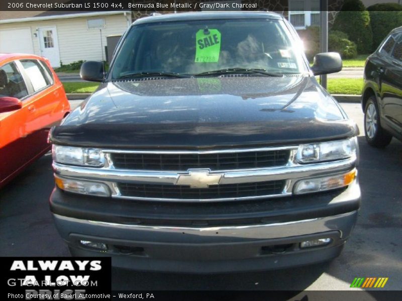 Bermuda Blue Metallic / Gray/Dark Charcoal 2006 Chevrolet Suburban LS 1500 4x4