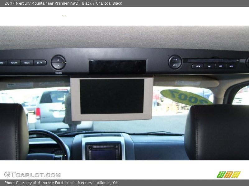 Black / Charcoal Black 2007 Mercury Mountaineer Premier AWD