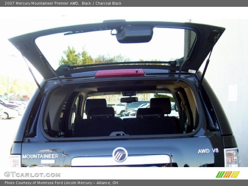 Black / Charcoal Black 2007 Mercury Mountaineer Premier AWD
