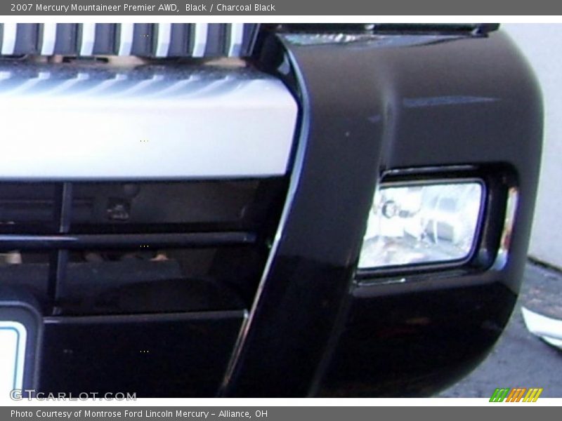Black / Charcoal Black 2007 Mercury Mountaineer Premier AWD