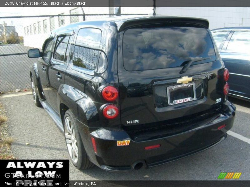 Black / Ebony Black 2008 Chevrolet HHR SS