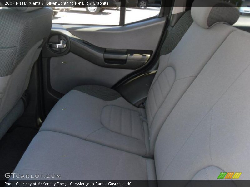 Silver Lightning Metallic / Graphite 2007 Nissan Xterra S