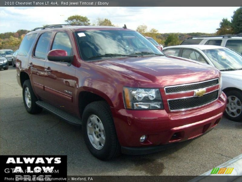 Red Jewel Tintcoat / Ebony 2010 Chevrolet Tahoe LT 4x4