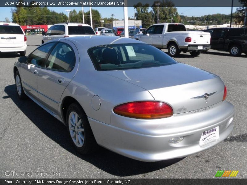 Bright Silver Metallic / Dark Slate Gray 2004 Chrysler Concorde LX