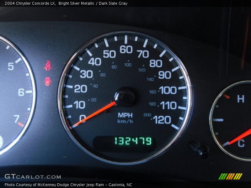 Bright Silver Metallic / Dark Slate Gray 2004 Chrysler Concorde LX