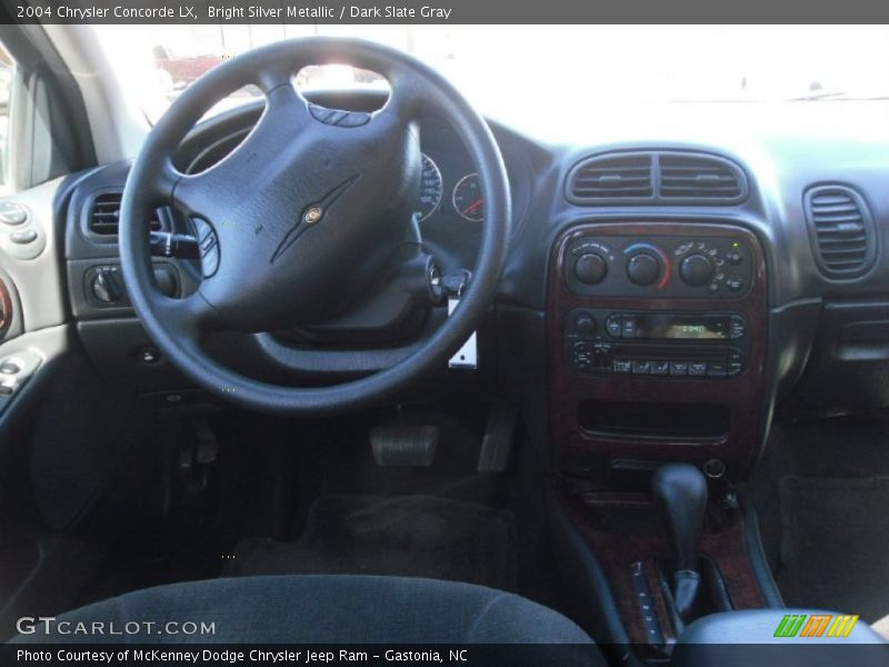 Bright Silver Metallic / Dark Slate Gray 2004 Chrysler Concorde LX
