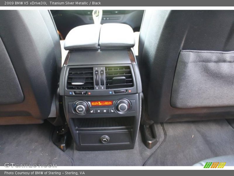 Titanium Silver Metallic / Black 2009 BMW X5 xDrive30i