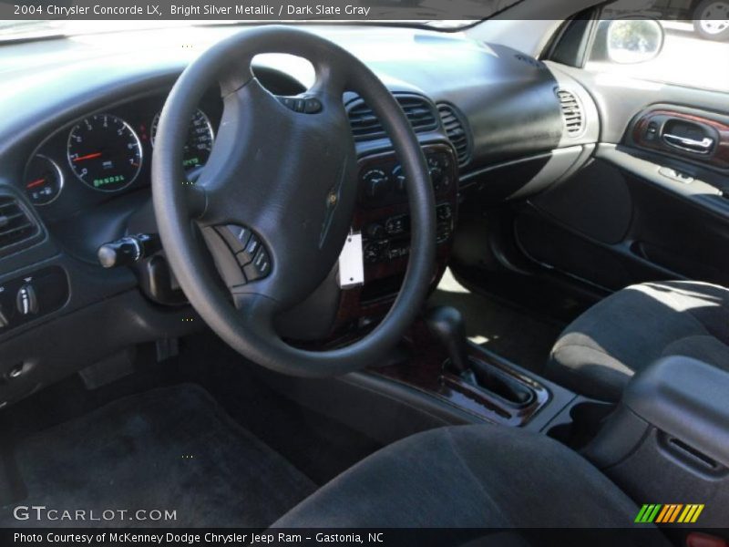 Bright Silver Metallic / Dark Slate Gray 2004 Chrysler Concorde LX