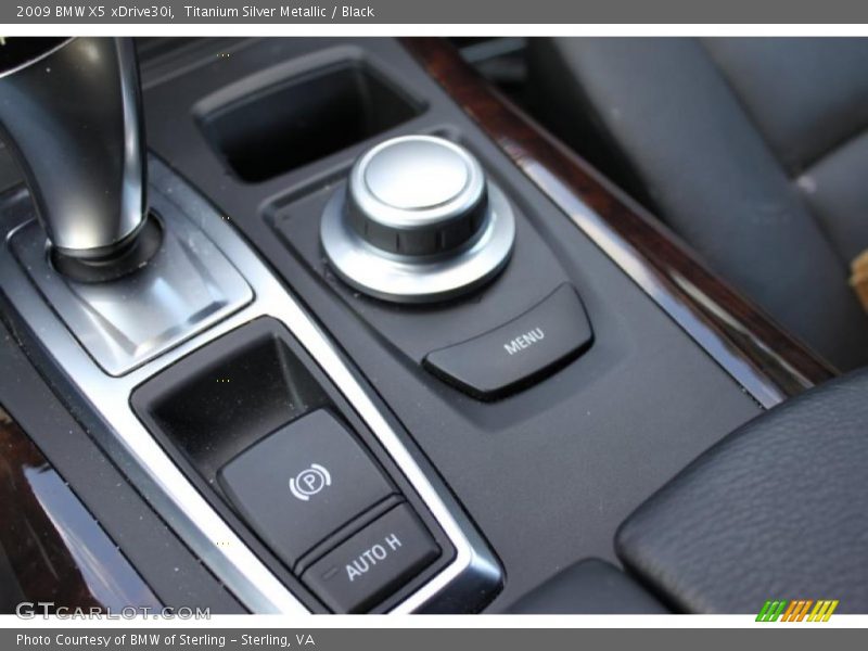 Titanium Silver Metallic / Black 2009 BMW X5 xDrive30i